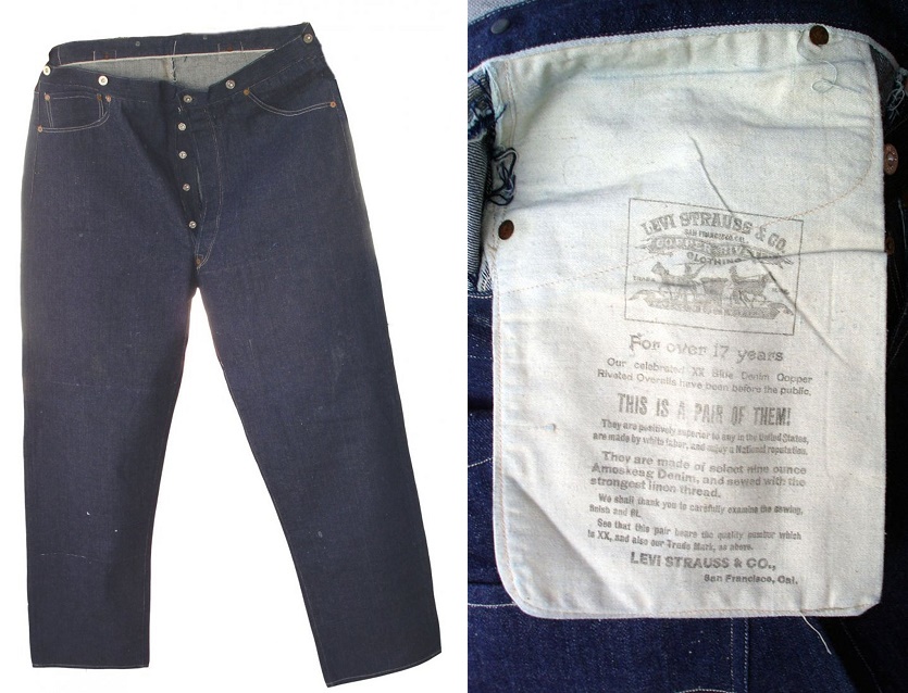 antique levi jeans