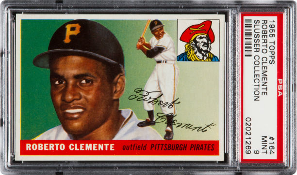 Roberto Clemente rookie card sets new record at Heritage