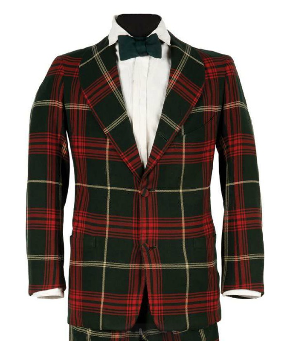 Duke of Windsor's tartan suit up for sale at Julien's