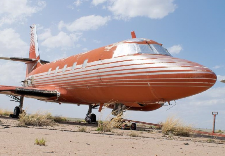 Elvis Presleys Lost Jet Rediscovered In Roswell Aircraft Graveyard