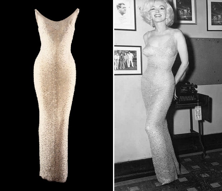 Marilyn Monroes Jfk Happy Birthday Dress Set For Auction At Juliens 