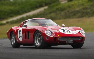 The 1962 Ferrari 250 GTO, set to become the most valuable car ever sold at auction