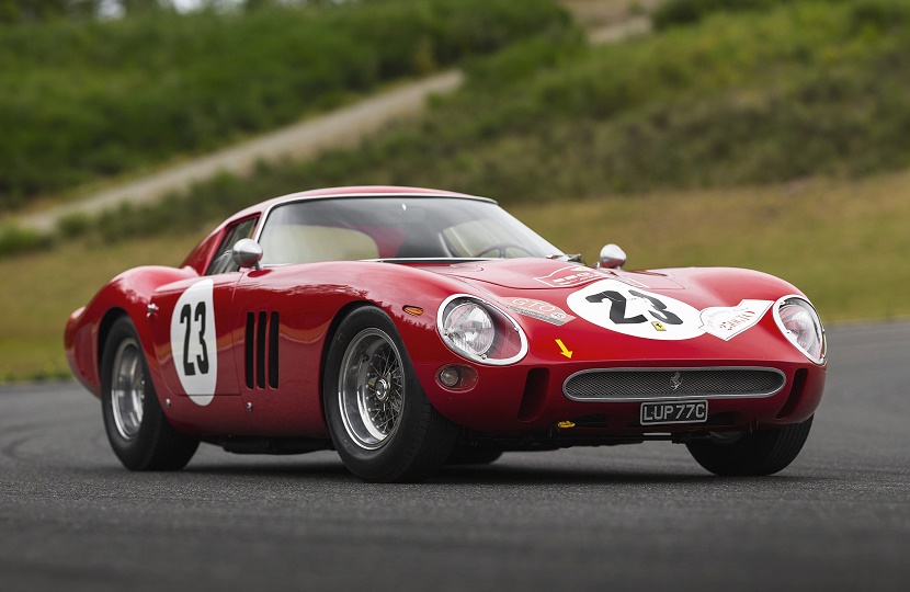 The 1962 Ferrari 250 GTO, set to become the most valuable car ever sold at auction