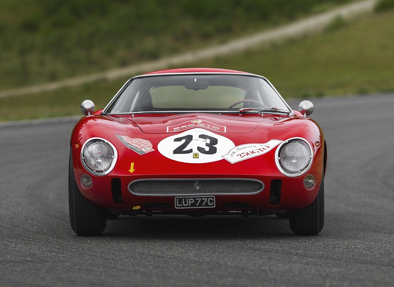 The Ferrari was originally built as a factory team test car, and has an impeccable racing history