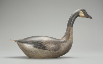 Dovetailed goose Copley's auction