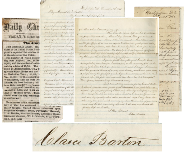 Clara Barton Letter