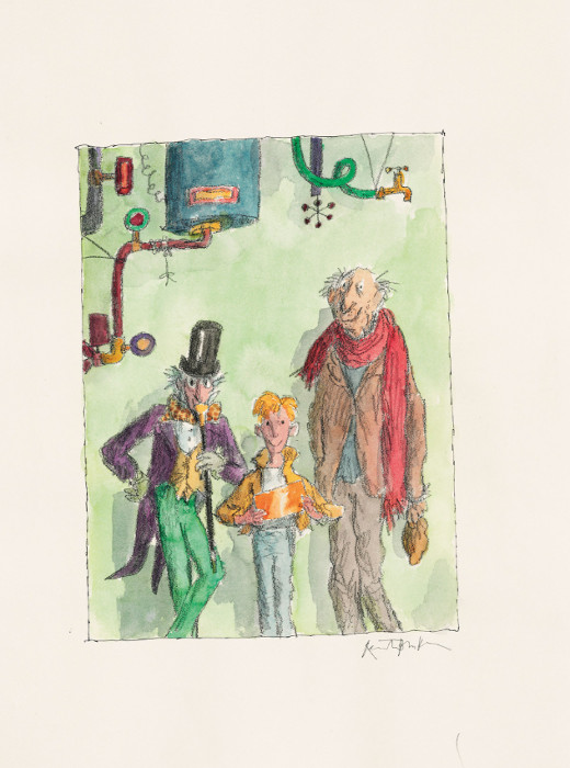 Charlie and the Chocolate Factory by Quentin Blake