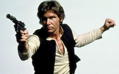 Han Solo and his trusty blaster