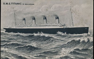Titanic Postcard Auction