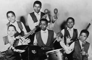 The Jackson Five in 1967, when they signed their first professional contract with Steeltown Records