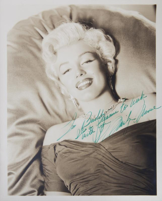 Marilyn Monroe Signed Photo