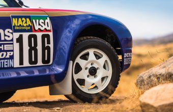 The Porsche 959 Paris-Dakar rally car, one of only five examples in existence
