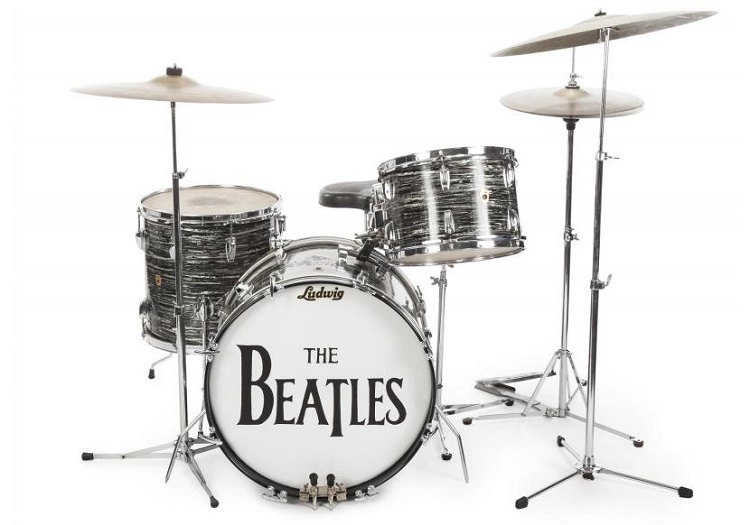 Ringo Starr's drumkit, used during over 200 Beatles shows