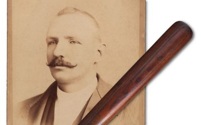 The only-known Cap Anson game-used bat in existence