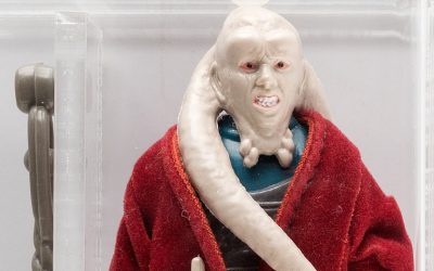 A 1983 prototype for Bib Fortuna, who appeared in return on the Jedi