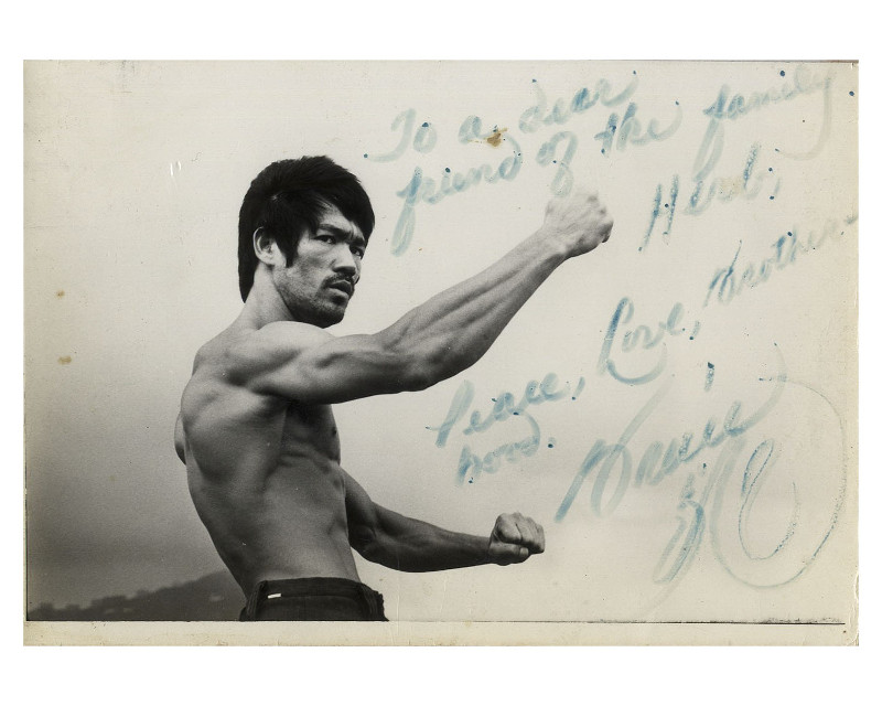 Bruce Lee Signed 