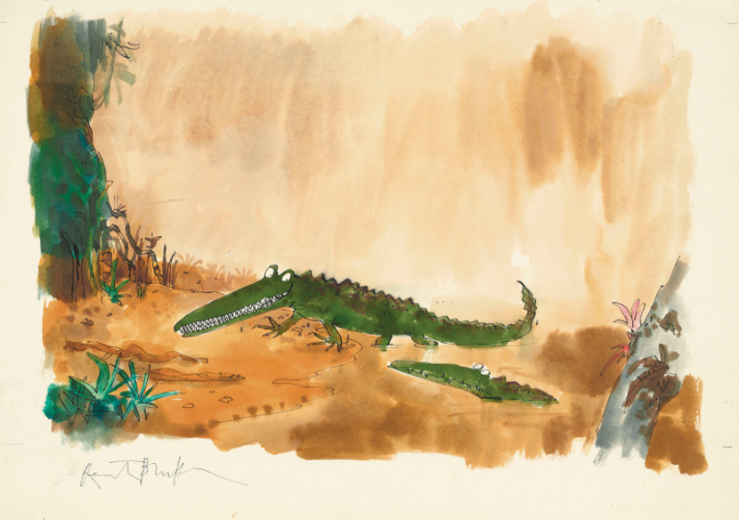 Quentin Blake Crocodile