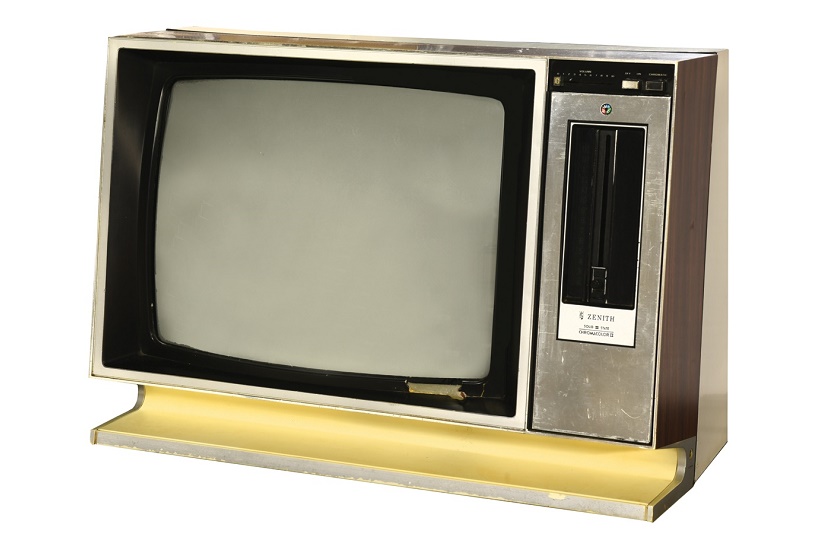Elvis' TV set that he blasted with a handgun at Graceland