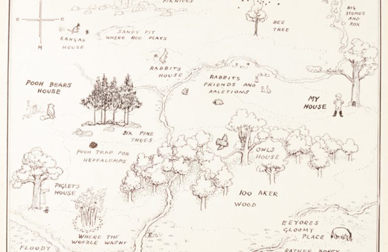 EH Shepard’s Hundred Acre Wood map sets new record