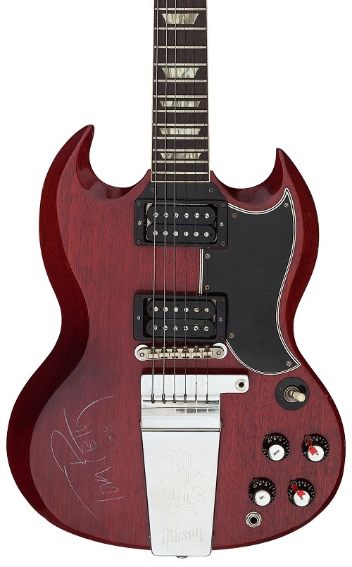 Tom Petty's 1965 Gibson SG Cherry electric guitar 