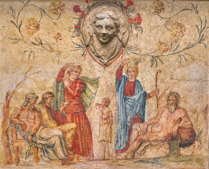 Roman fresco Walpole 