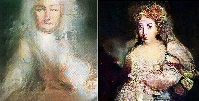 Portraits of the Count and Countess Belamy, 2018 