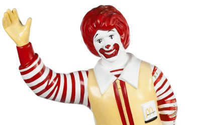 The Heritage Auctions Art of Ronald McDonald and Friends sale takes place in Chicago on September 22
