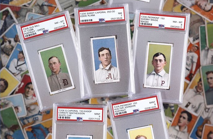 The T206 set sold at Heritage Auctions was the finest on the PSA Registry