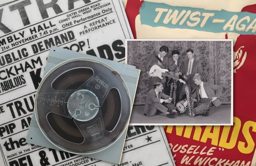 David Bowie's earliest demo tape from his first band The Konrads, recorded in 1963