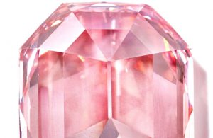 The 'Pink Legacy' diamond weighs in at an enormous 18.96 carats