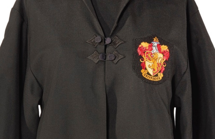 The robe was worn on-screen by Daniel Radcliffe in the 2001 blockbuster