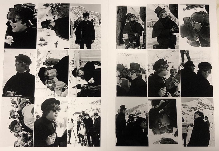 The previously unseen archive of photographs comes with a price tage of up to £15,000 ($19,700)