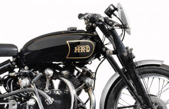 The Vincent Black Lightning, known as the 'Holy Grail' for many motorcycle collectors