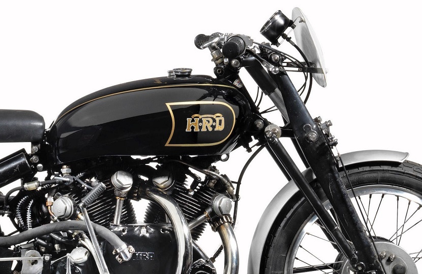 The Vincent Black Lightning, known as the 'Holy Grail' for many motorcycle collectors