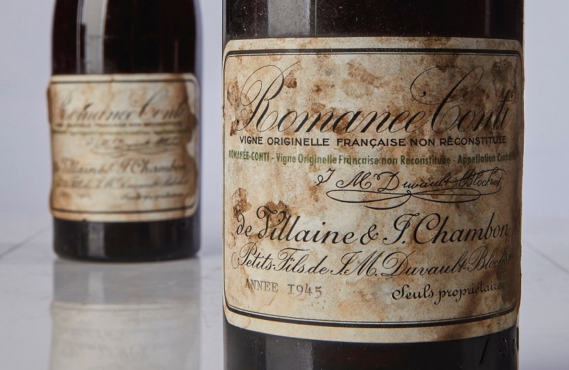The Romanée Conti 1945 is regarded as the "ultimate trophy in wine collecting".