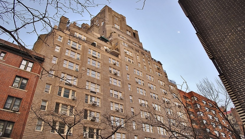 The apartment building where Hendrix lived in Greenwich Village until his death in 1970.