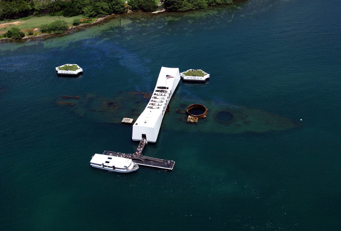 USS Arizona Pearl Harbor life ring