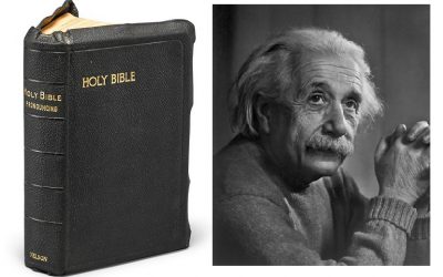 The only Bible known to have been signed by Albert Einstein is expected to sell for up to $300,000