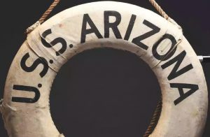 USS Arizona Pearl Harbor life ring