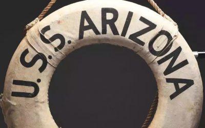USS Arizona Pearl Harbor life ring