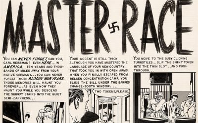 The 1955 story was the first comic book tale to tackle the horrors of The Holocaust