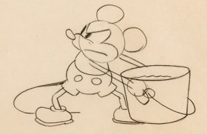 The sale will feature original drawings from Steamboat Willie, the first Mickey Mouse cartoon released in 1928