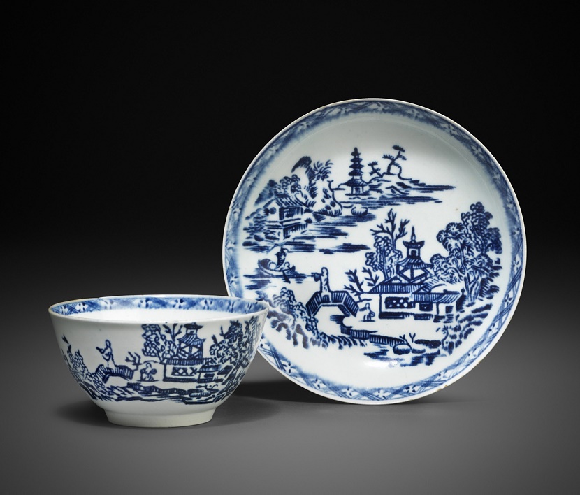Just nine intact examples of John Bartlam porcelain are known to have survived since the 1760s. 