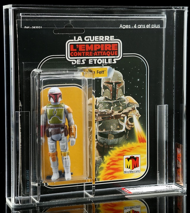 A French-release Boba Fett figure from Meccano