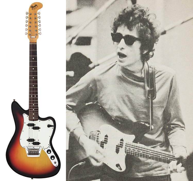 Dylan used the guitar during early recording sessions for Blonde on Blonde in 1965 