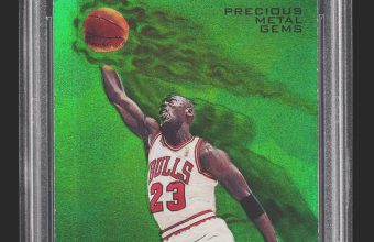 This rare Michael Jordan card sold for $305,100 on February 20, becoming the most expensive basketball card ever sold on eBay