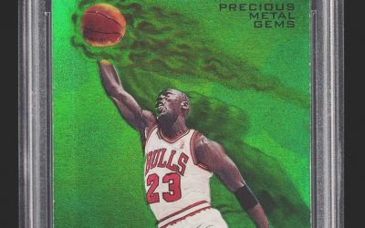 This rare Michael Jordan card sold for $305,100 on February 20, becoming the most expensive basketball card ever sold on eBay