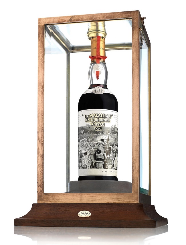 Just 12 bottle of the Peter Blake Macallan-60 year old-1926 were produced in 1986