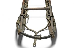 Eric Marshall's sledge, used during the British Nimrod Antarctic Expedition of 1907-9