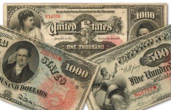The three rare 19th century banknotes could between them sell for up to $8 million in Baltimore next week